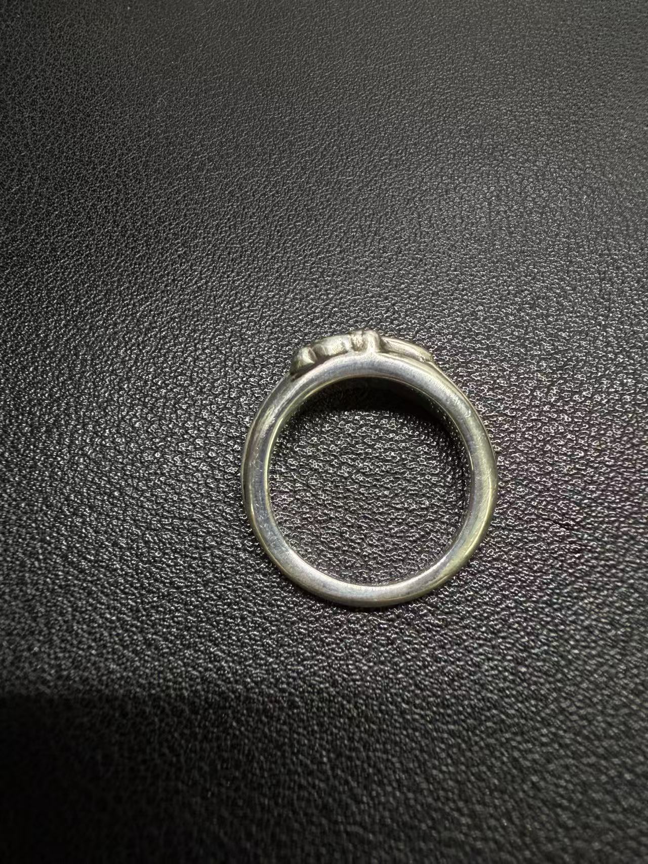 Chrome Hearts Cross Ring - Gothic 925 Sterling Silver Jewelry | David Studio