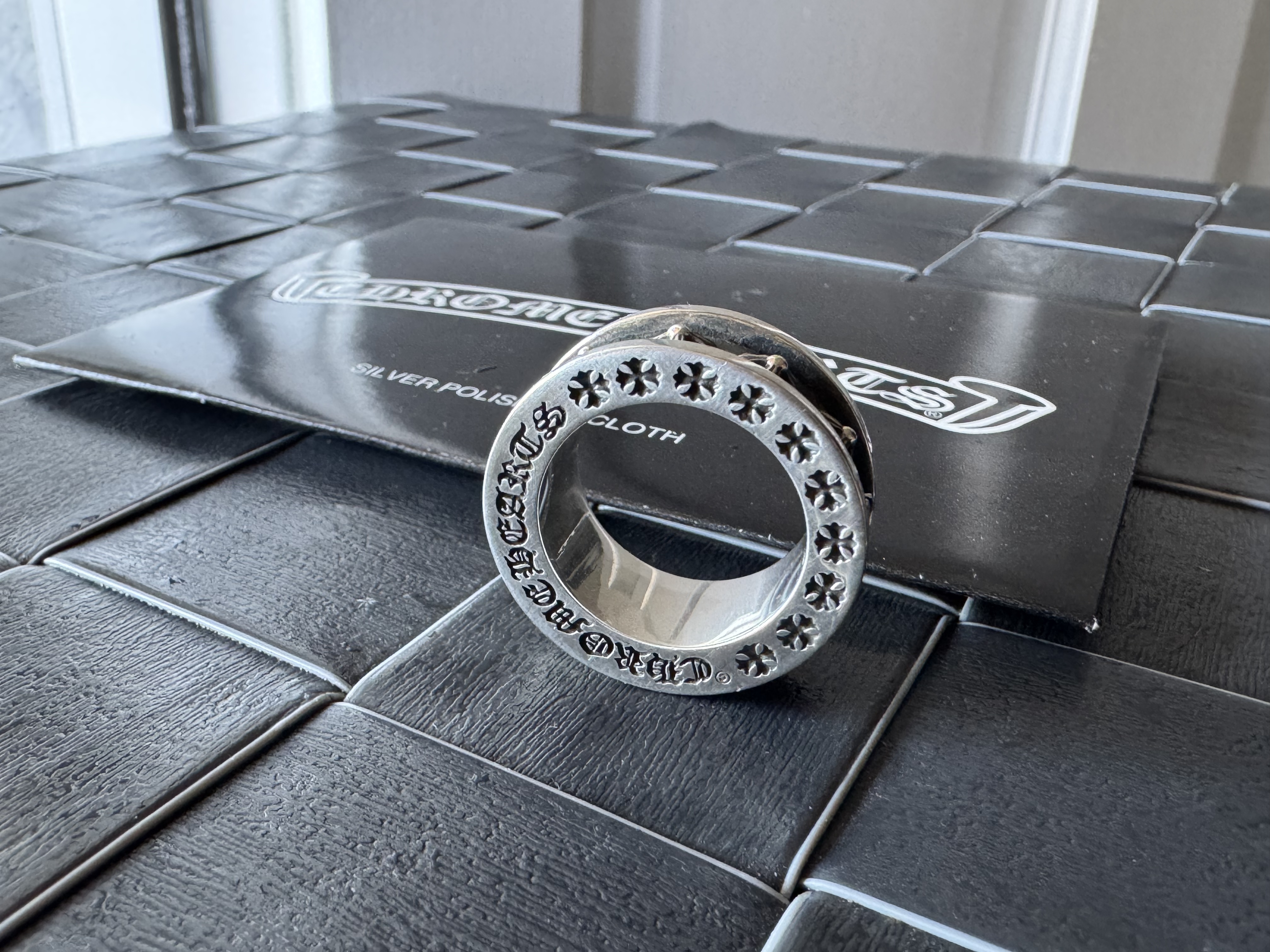 Chrome Hearts Cross Ring - Gothic 925 Sterling Silver Jewelry | David Studio