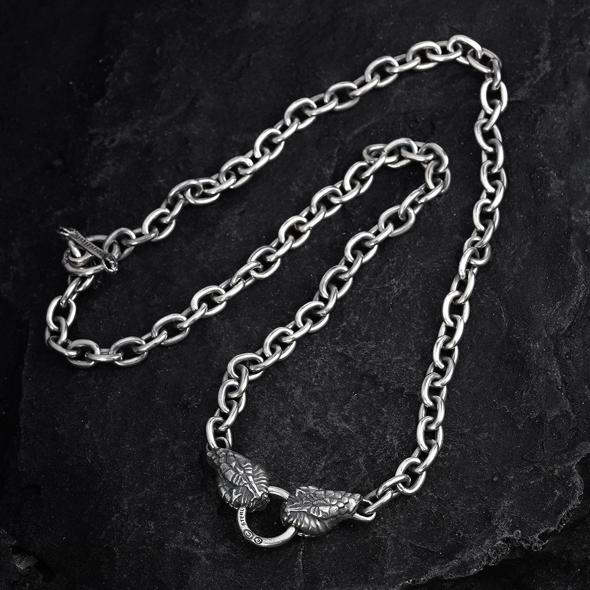 Chrome Hearts Cross Ring - Gothic 925 Sterling Silver Jewelry | David Studio