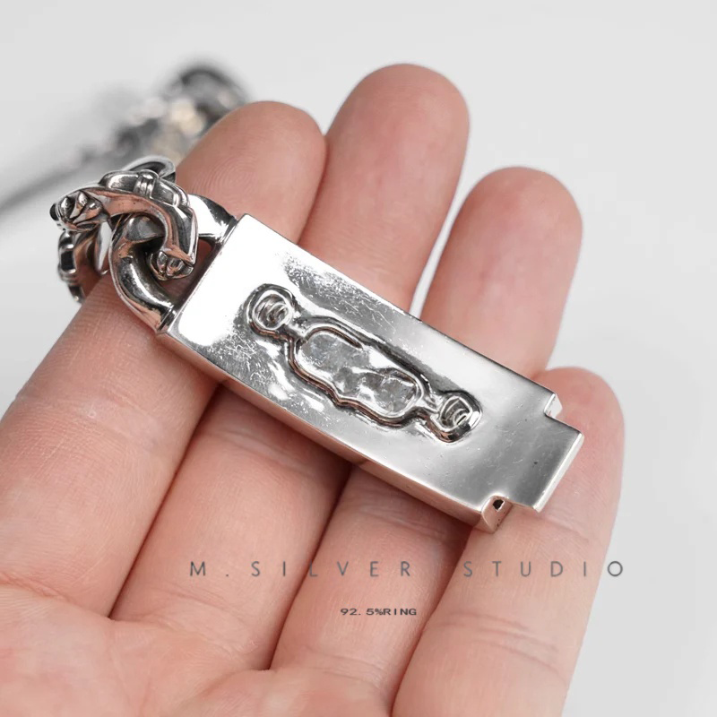 Chrome Hearts Cross Ring - Gothic 925 Sterling Silver Jewelry | David Studio