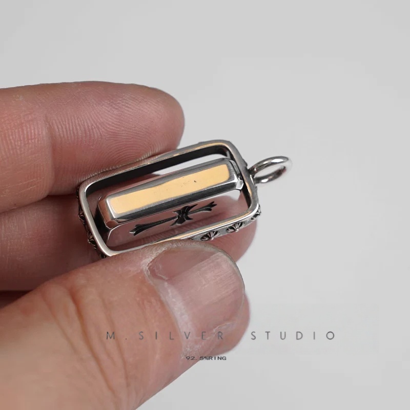 Chrome Hearts Cross Ring - Gothic 925 Sterling Silver Jewelry | David Studio