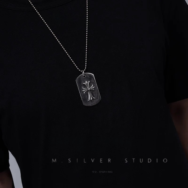 Chrome Hearts Cross Ring - Gothic 925 Sterling Silver Jewelry | David Studio