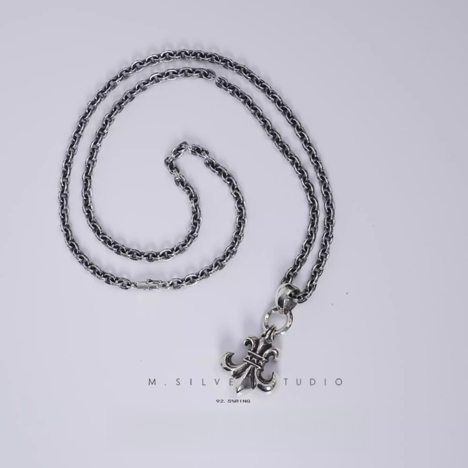 Chrome Hearts Cross Ring - Gothic 925 Sterling Silver Jewelry | David Studio