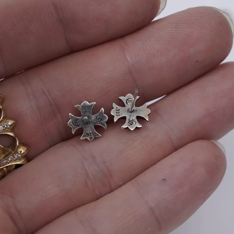 Chrome Hearts Cross Ring - Gothic 925 Sterling Silver Jewelry | David Studio