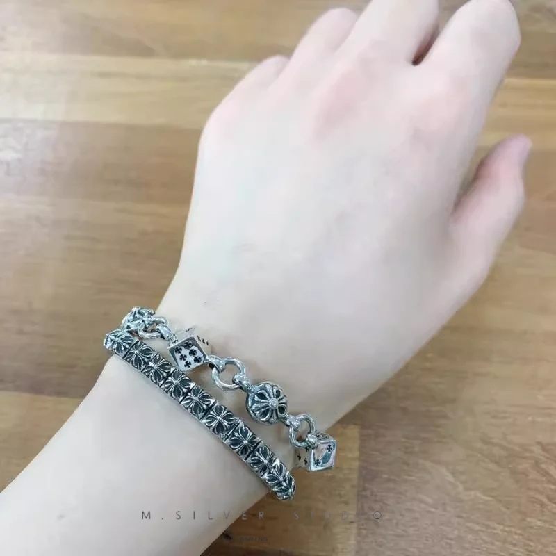 Chrome Hearts Cross Ring - Gothic 925 Sterling Silver Jewelry | David Studio