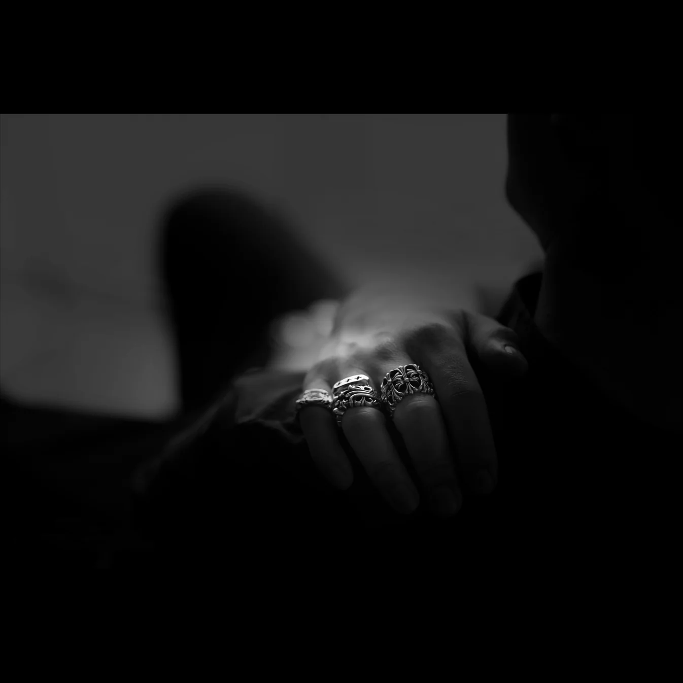 Chrome Hearts Cross Ring - Gothic 925 Sterling Silver Jewelry | David Studio