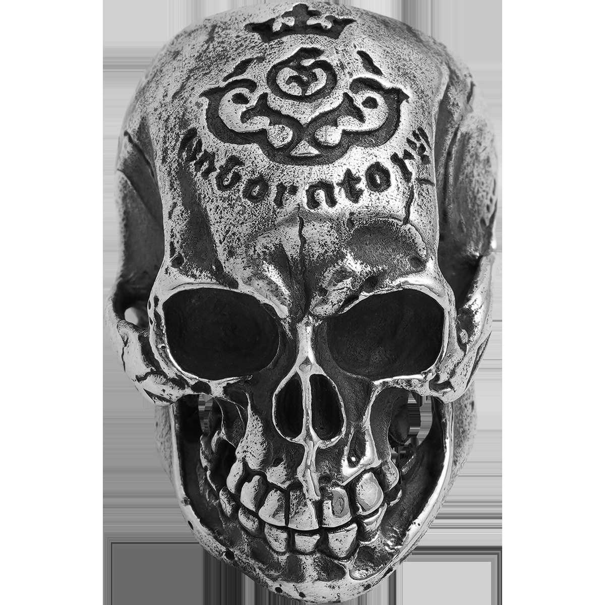 Chrome Hearts Cross Ring - Gothic 925 Sterling Silver Jewelry | David Studio