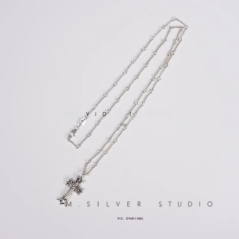 Chrome Hearts Cross Ring - Gothic 925 Sterling Silver Jewelry | David Studio