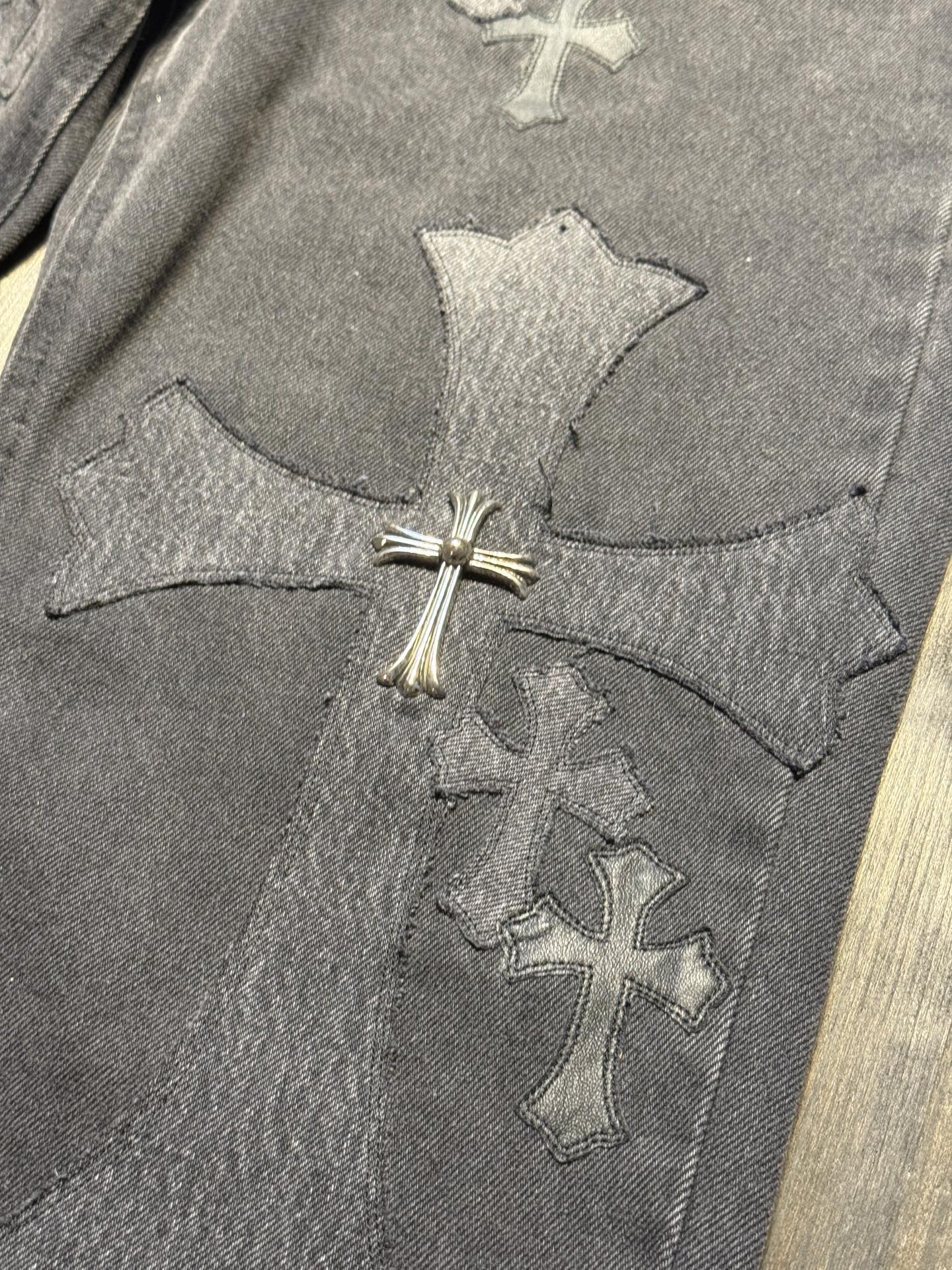 Chrome Hearts Cross Ring - Gothic 925 Sterling Silver Jewelry | David Studio