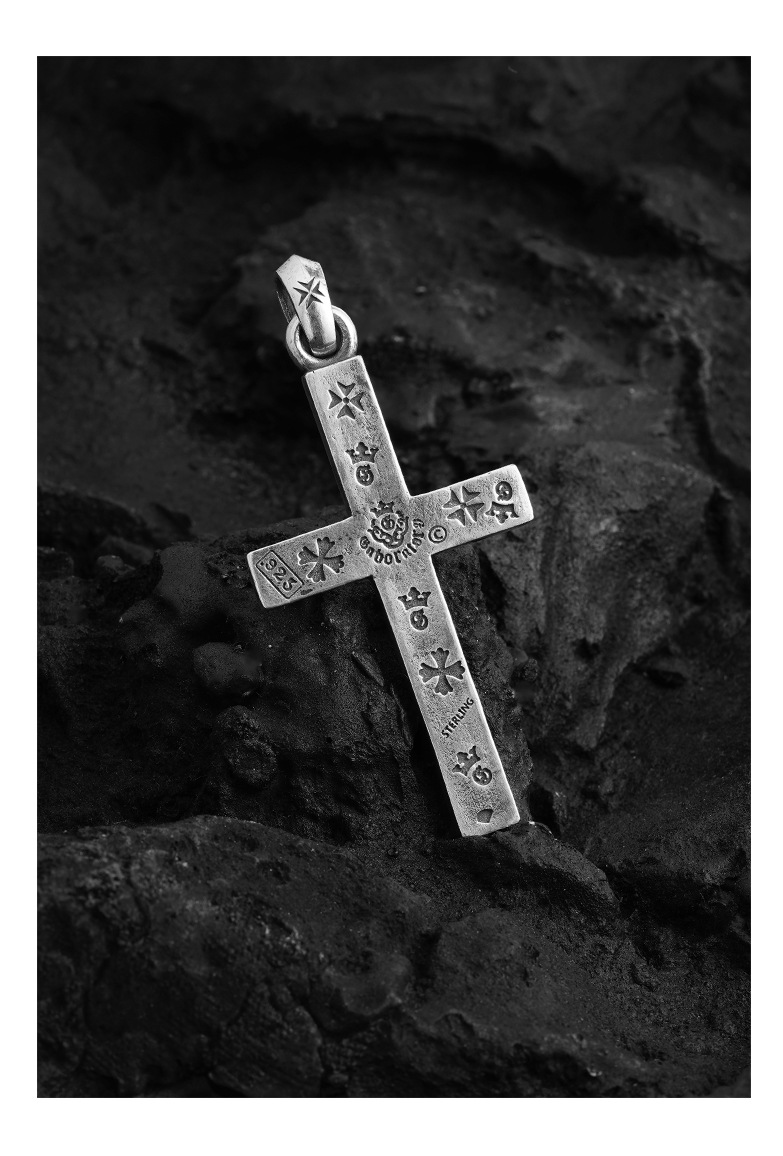 Chrome Hearts Cross Ring - Gothic 925 Sterling Silver Jewelry | David Studio