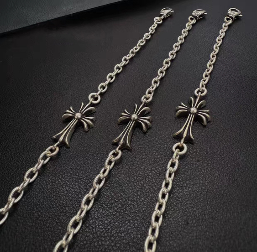 Chrome Hearts Cross Ring - Gothic 925 Sterling Silver Jewelry | David Studio