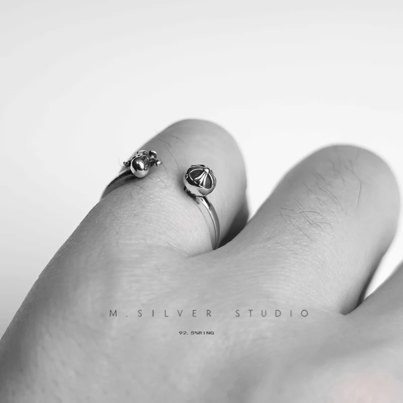 Chrome Hearts Cross Ring - Gothic 925 Sterling Silver Jewelry | David Studio