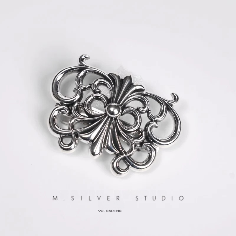 Chrome Hearts Cross Ring - Gothic 925 Sterling Silver Jewelry | David Studio