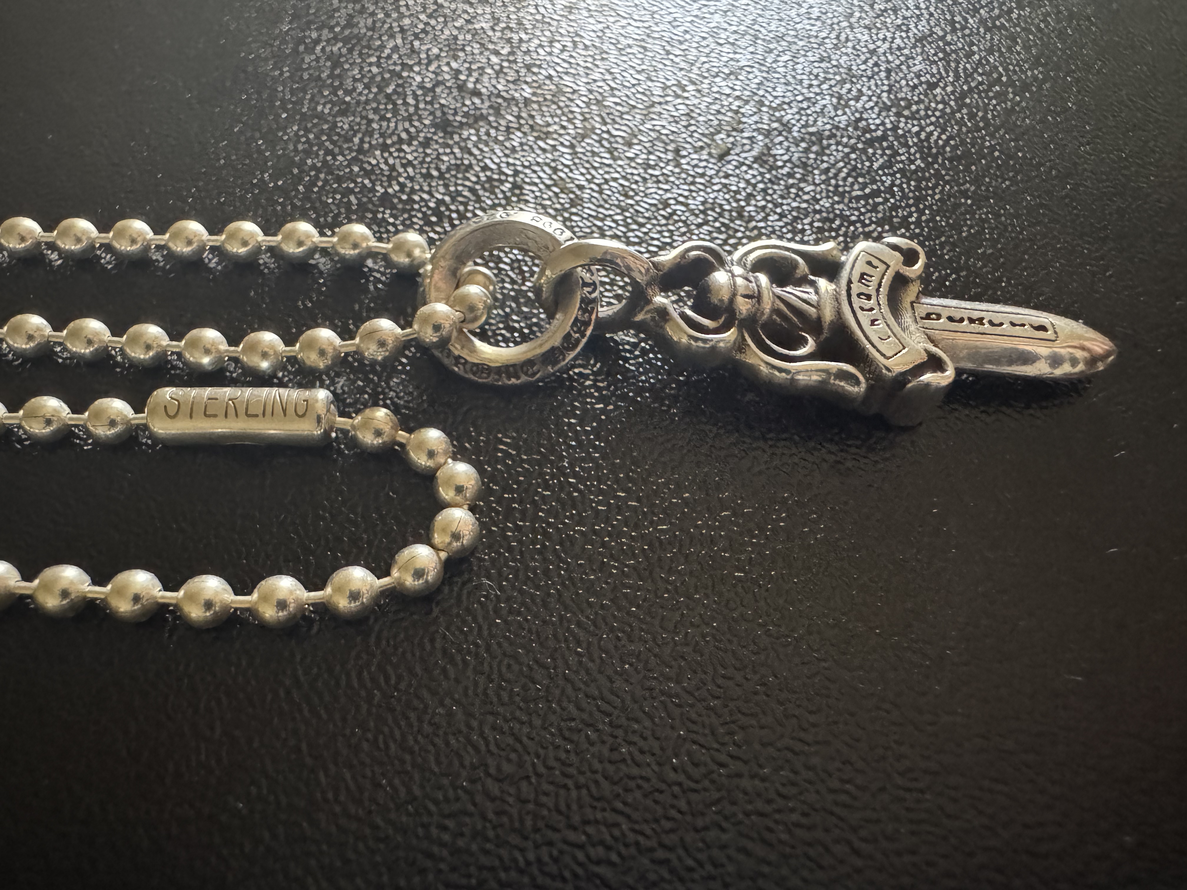 Chrome Hearts Cross Ring - Gothic 925 Sterling Silver Jewelry | David Studio