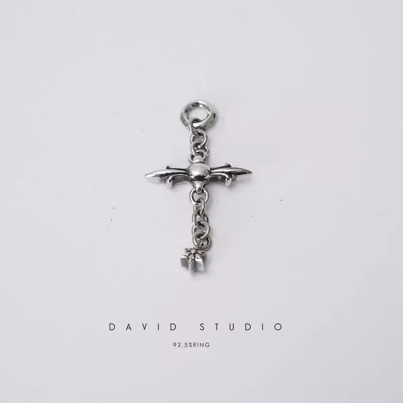 Chrome Hearts Cross Ring - Gothic 925 Sterling Silver Jewelry | David Studio