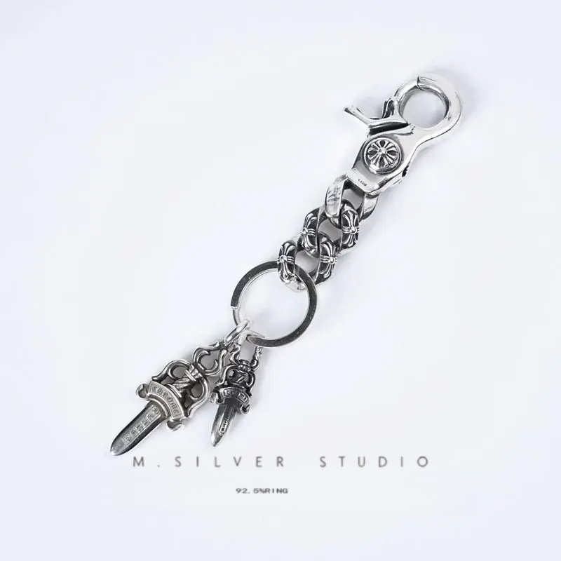 Chrome Hearts Cross Ring - Gothic 925 Sterling Silver Jewelry | David Studio