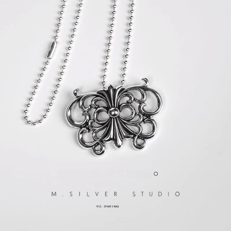 Chrome Hearts Cross Ring - Gothic 925 Sterling Silver Jewelry | David Studio