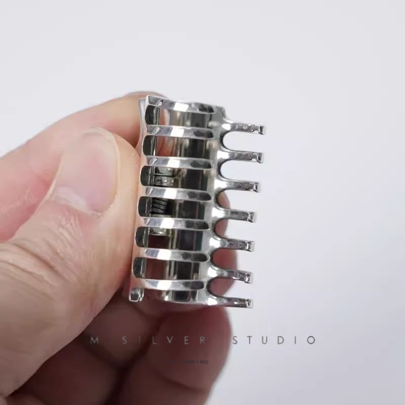 Chrome Hearts Cross Ring - Gothic 925 Sterling Silver Jewelry | David Studio