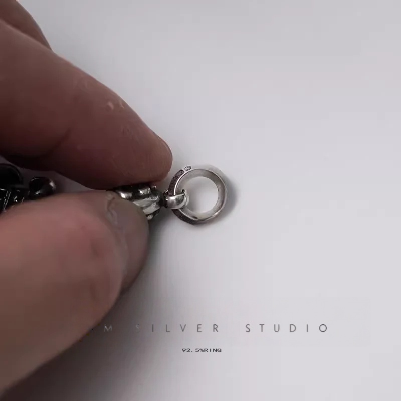 Chrome Hearts Cross Ring - Gothic 925 Sterling Silver Jewelry | David Studio