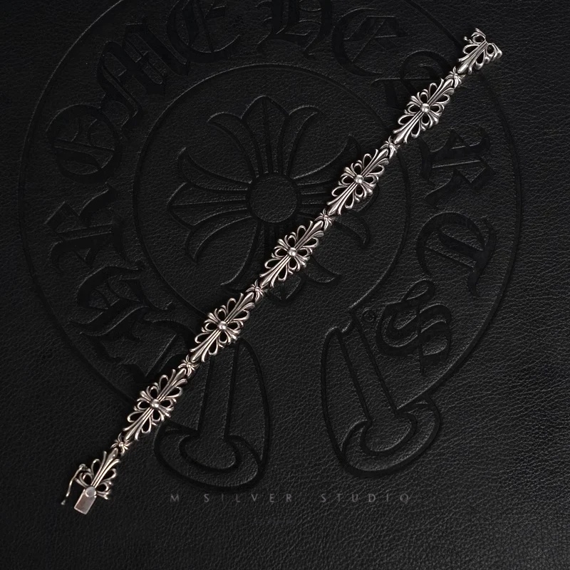 Chrome Hearts Cross Ring - Gothic 925 Sterling Silver Jewelry | David Studio