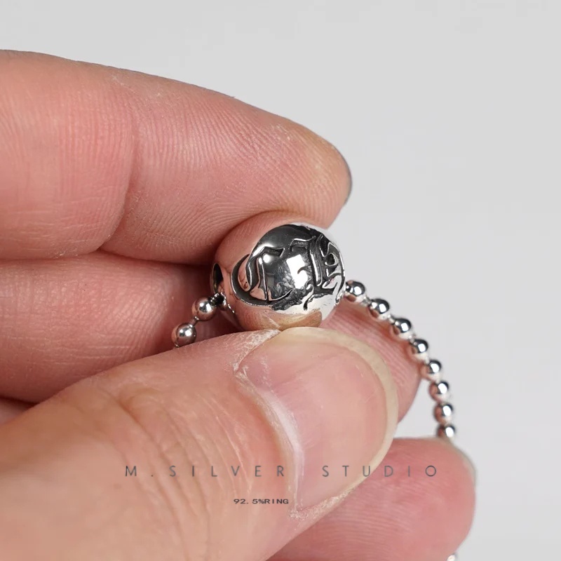 Chrome Hearts Cross Ring - Gothic 925 Sterling Silver Jewelry | David Studio