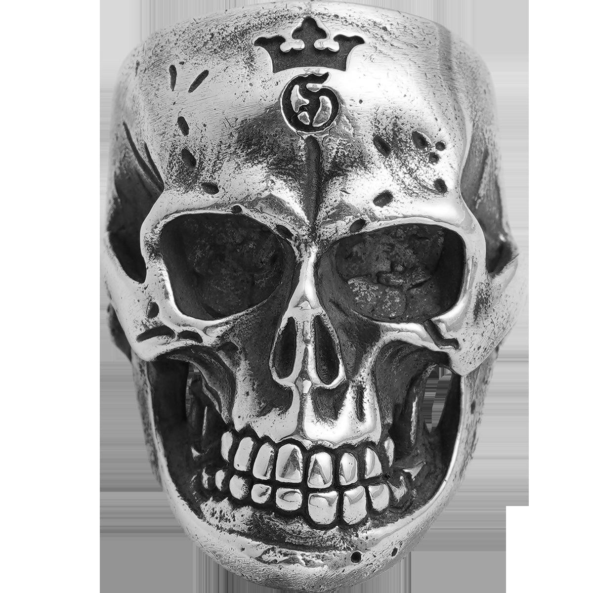 Chrome Hearts Cross Ring - Gothic 925 Sterling Silver Jewelry | David Studio