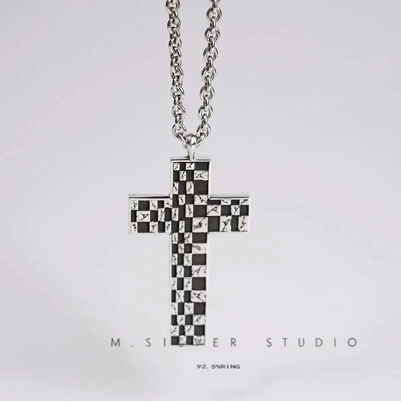 Chrome Hearts Cross Ring - Gothic 925 Sterling Silver Jewelry | David Studio