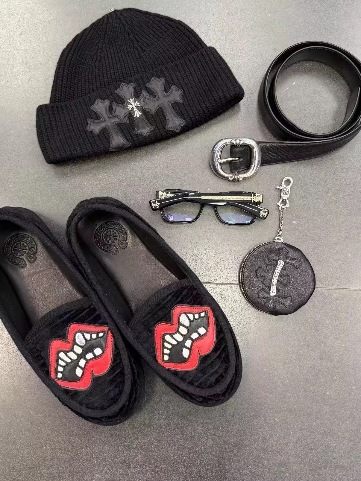 Chrome Hearts Cross Ring - Gothic 925 Sterling Silver Jewelry | David Studio