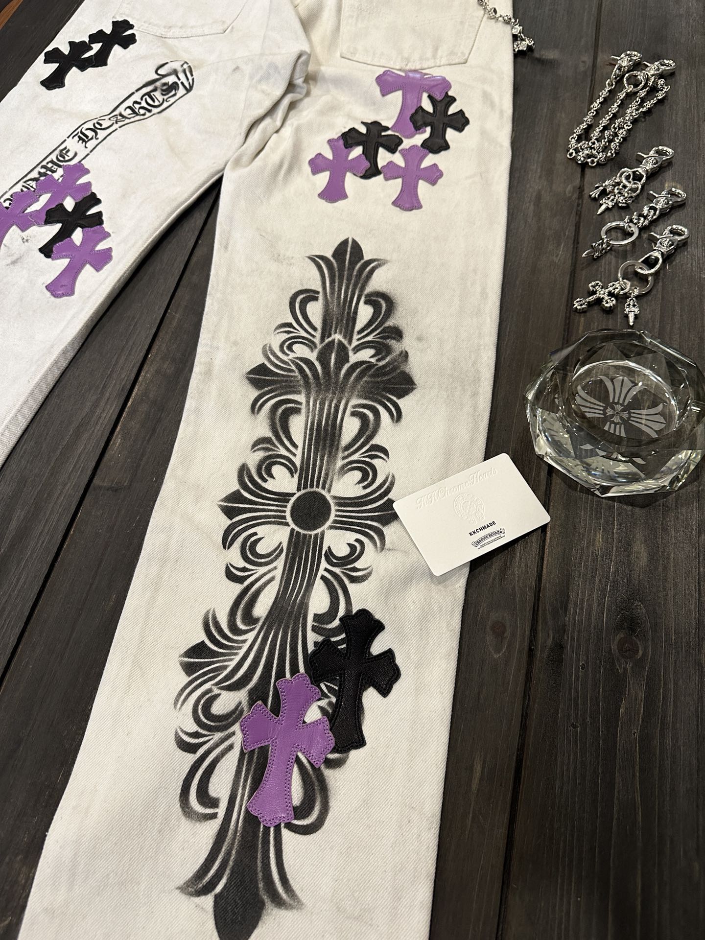 Chrome Hearts Cross Ring - Gothic 925 Sterling Silver Jewelry | David Studio