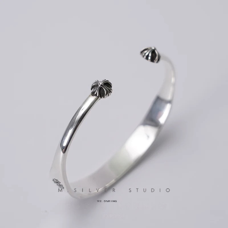 Chrome Hearts Cross Ring - Gothic 925 Sterling Silver Jewelry | David Studio