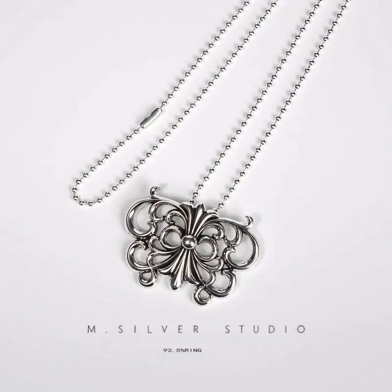 Chrome Hearts Cross Ring - Gothic 925 Sterling Silver Jewelry | David Studio