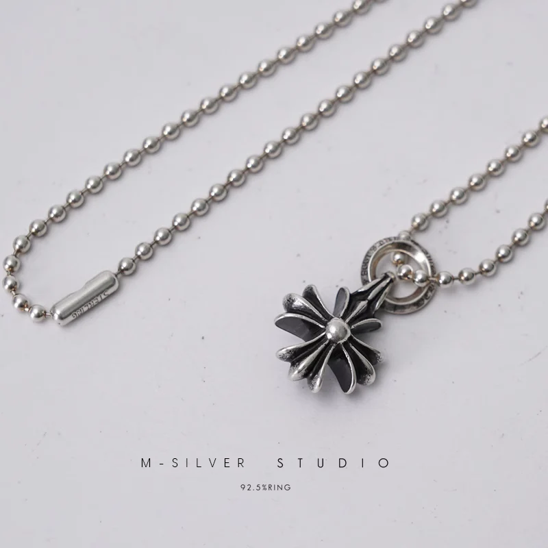 Chrome Hearts Cross Ring - Gothic 925 Sterling Silver Jewelry | David Studio