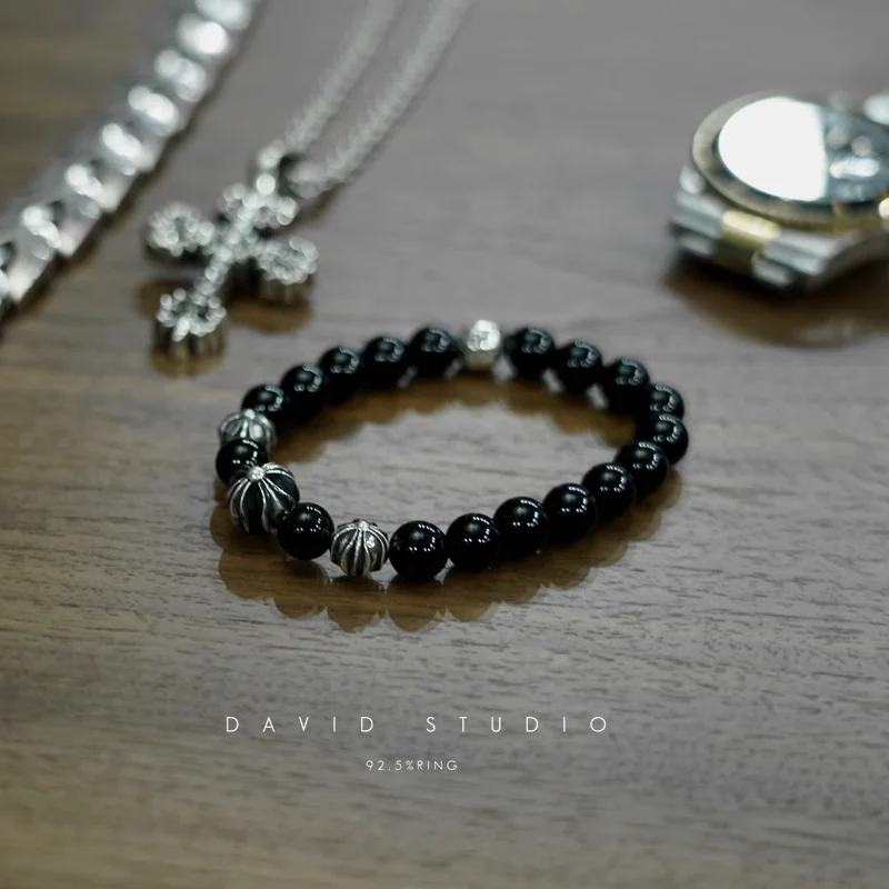 Chrome Hearts Cross Ring - Gothic 925 Sterling Silver Jewelry | David Studio