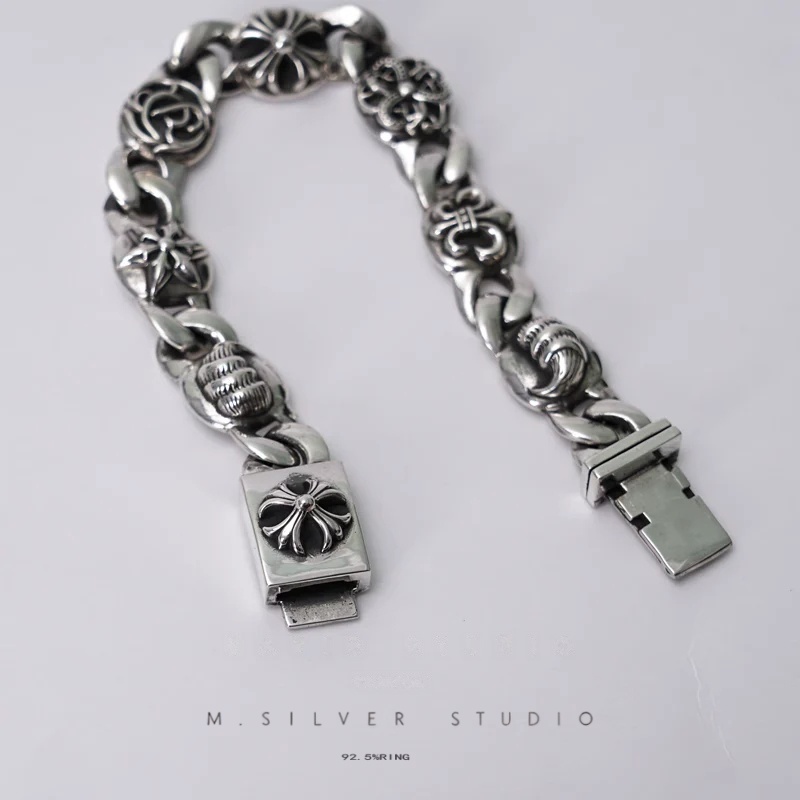 Chrome Hearts Cross Ring - Gothic 925 Sterling Silver Jewelry | David Studio