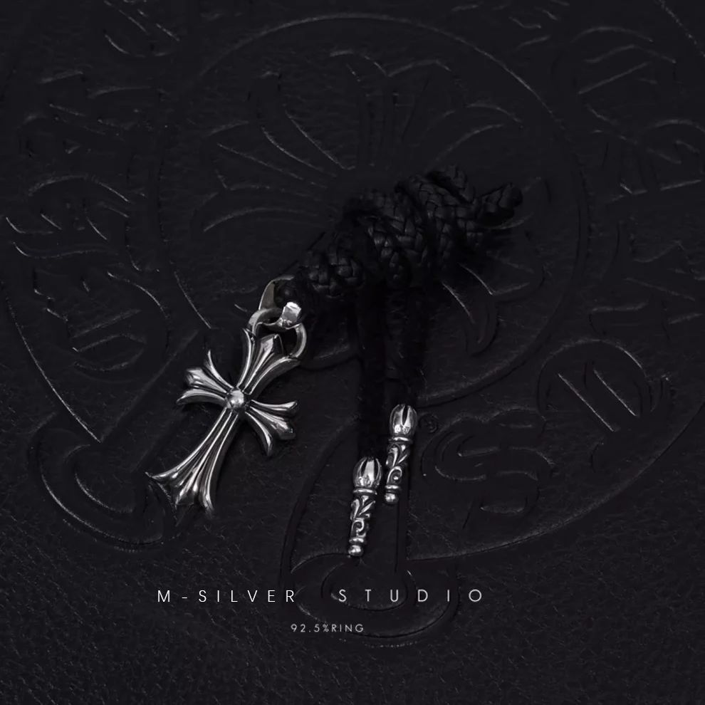 Chrome Hearts Cross Ring - Gothic 925 Sterling Silver Jewelry | David Studio