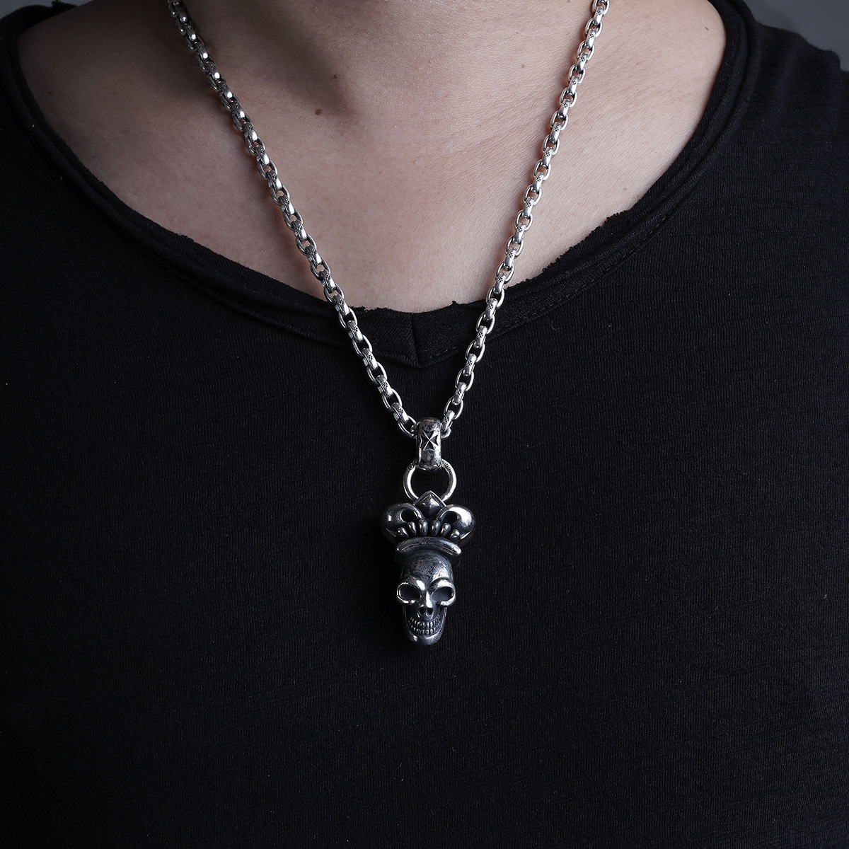 Chrome Hearts Cross Ring - Gothic 925 Sterling Silver Jewelry | David Studio