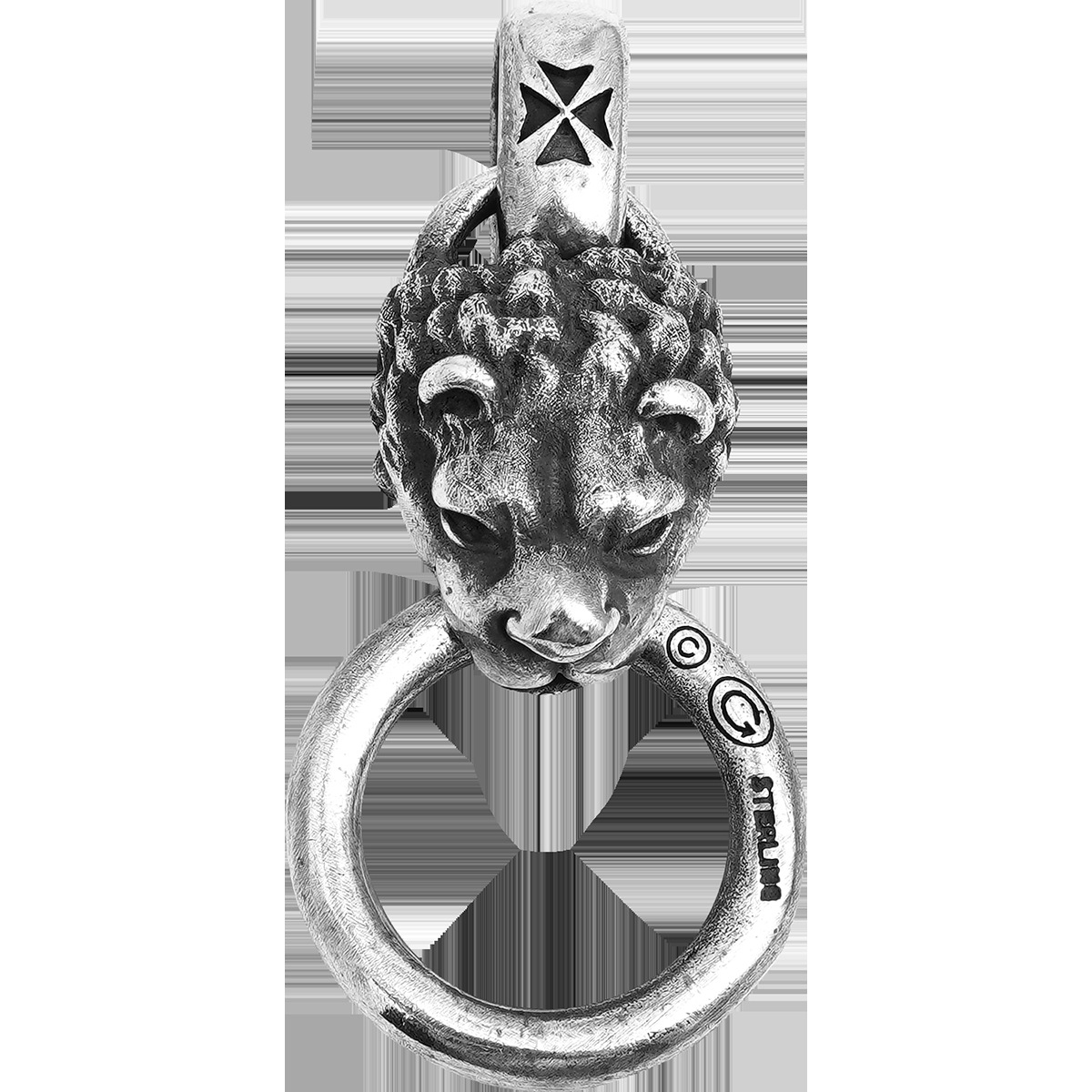 Chrome Hearts Cross Ring - Gothic 925 Sterling Silver Jewelry | David Studio