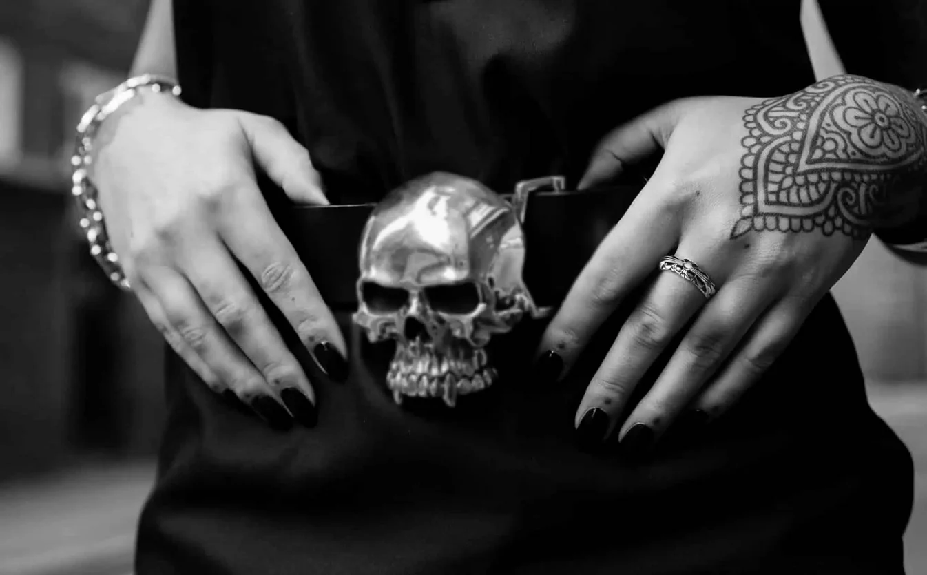 Chrome Hearts Cross Ring - Gothic 925 Sterling Silver Jewelry | David Studio