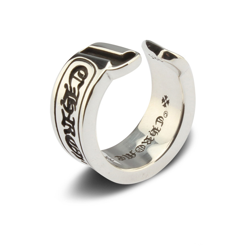 Chrome Hearts Cross Ring - Gothic 925 Sterling Silver Jewelry | David Studio