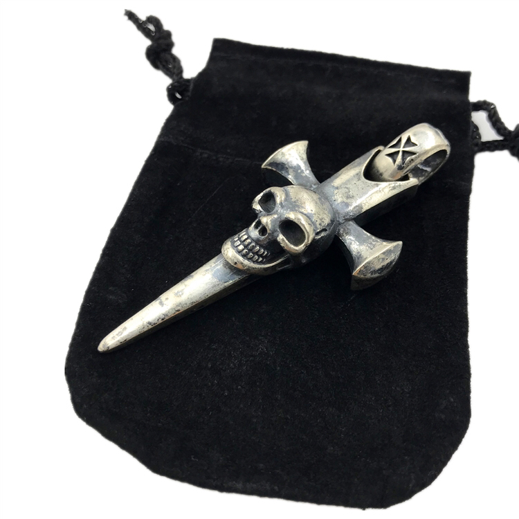 Chrome Hearts Cross Ring - Gothic 925 Sterling Silver Jewelry | David Studio