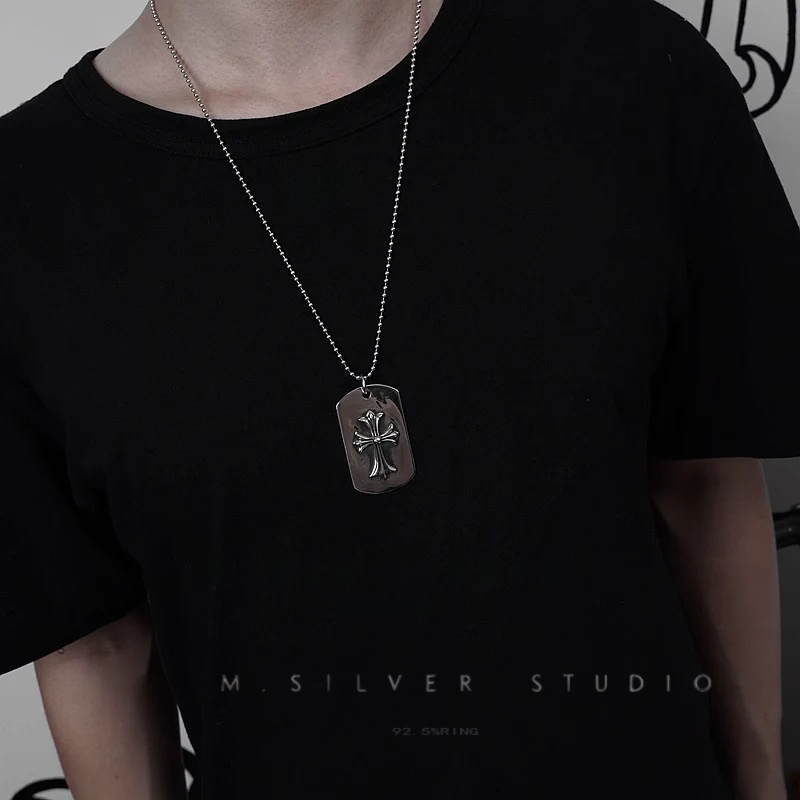 Chrome Hearts Cross Ring - Gothic 925 Sterling Silver Jewelry | David Studio