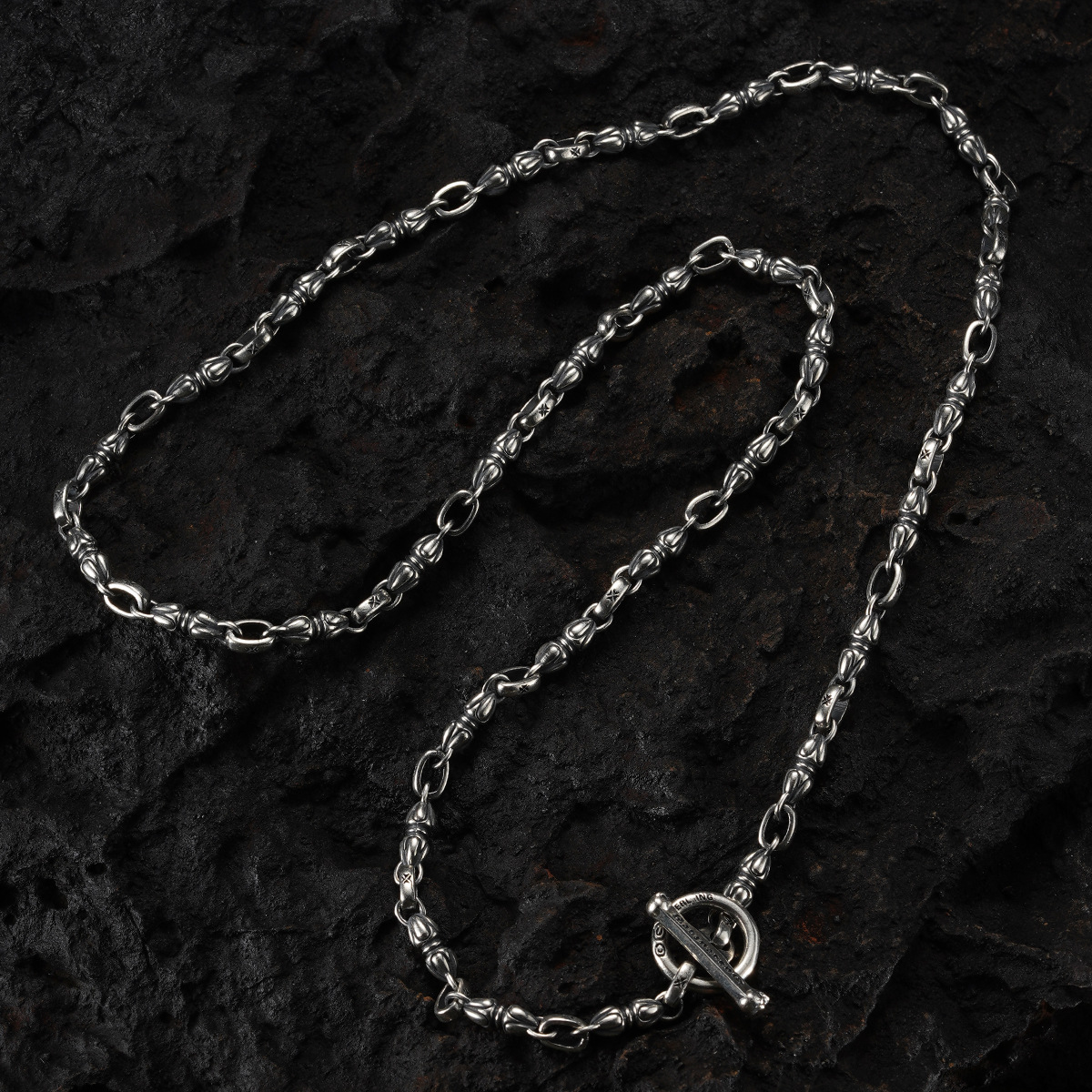 Chrome Hearts Cross Ring - Gothic 925 Sterling Silver Jewelry | David Studio