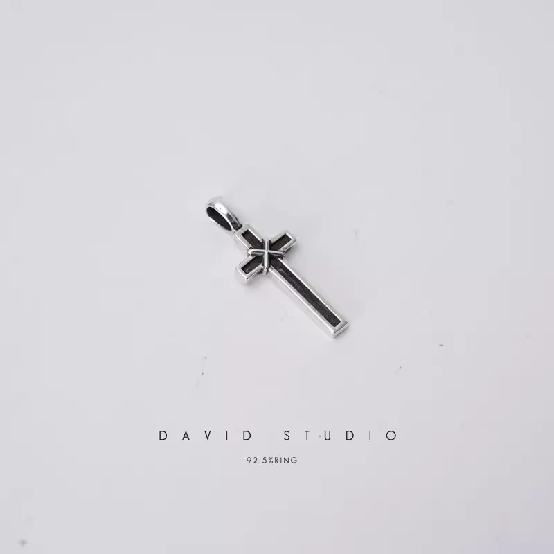 Chrome Hearts Cross Ring - Gothic 925 Sterling Silver Jewelry | David Studio