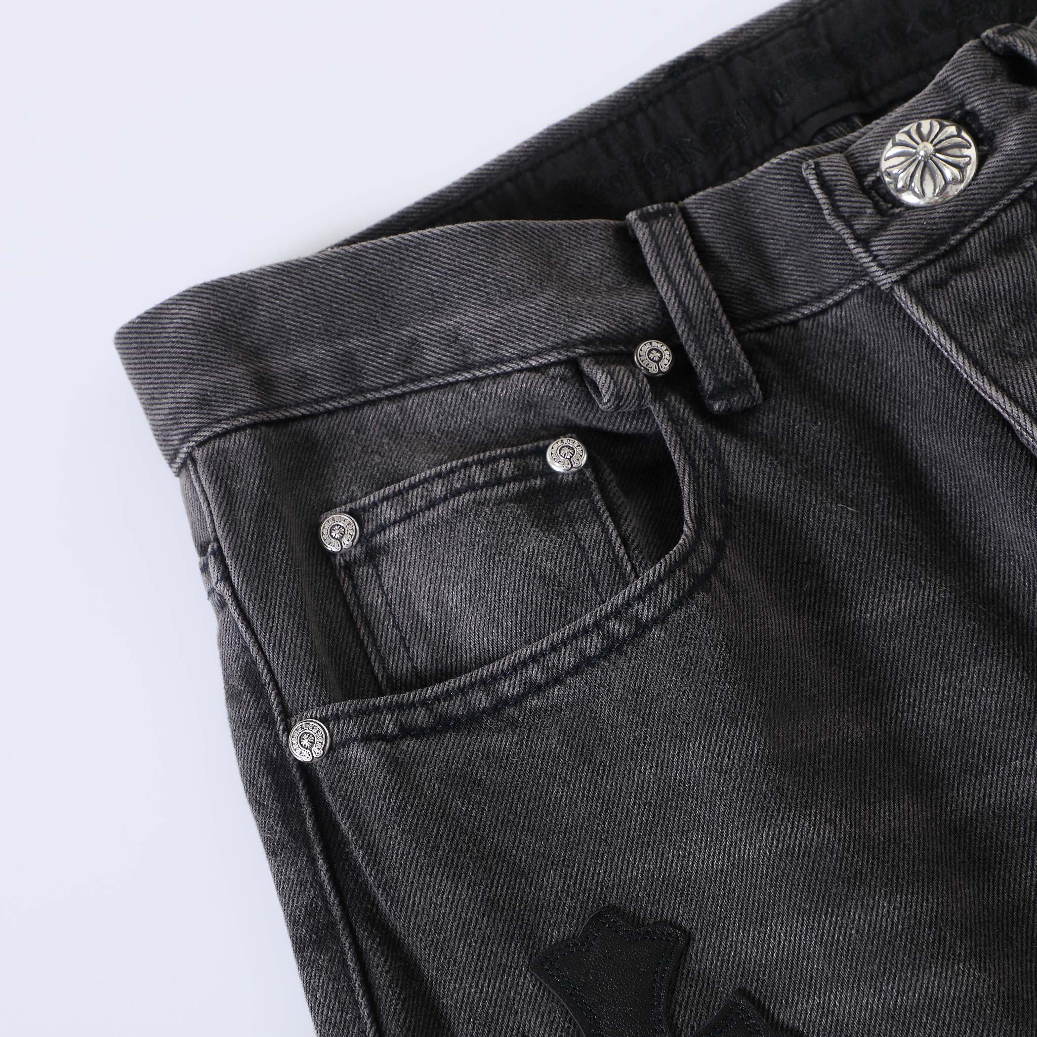 Chrome Hearts Cross Ring - Gothic 925 Sterling Silver Jewelry | David Studio