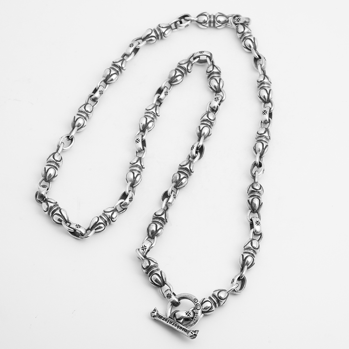 Chrome Hearts Cross Ring - Gothic 925 Sterling Silver Jewelry | David Studio