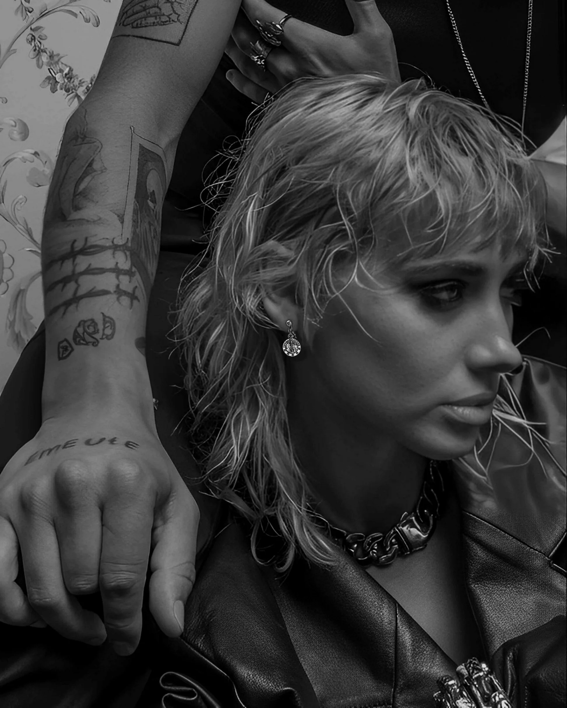 Chrome Hearts Cross Ring - Gothic 925 Sterling Silver Jewelry | David Studio