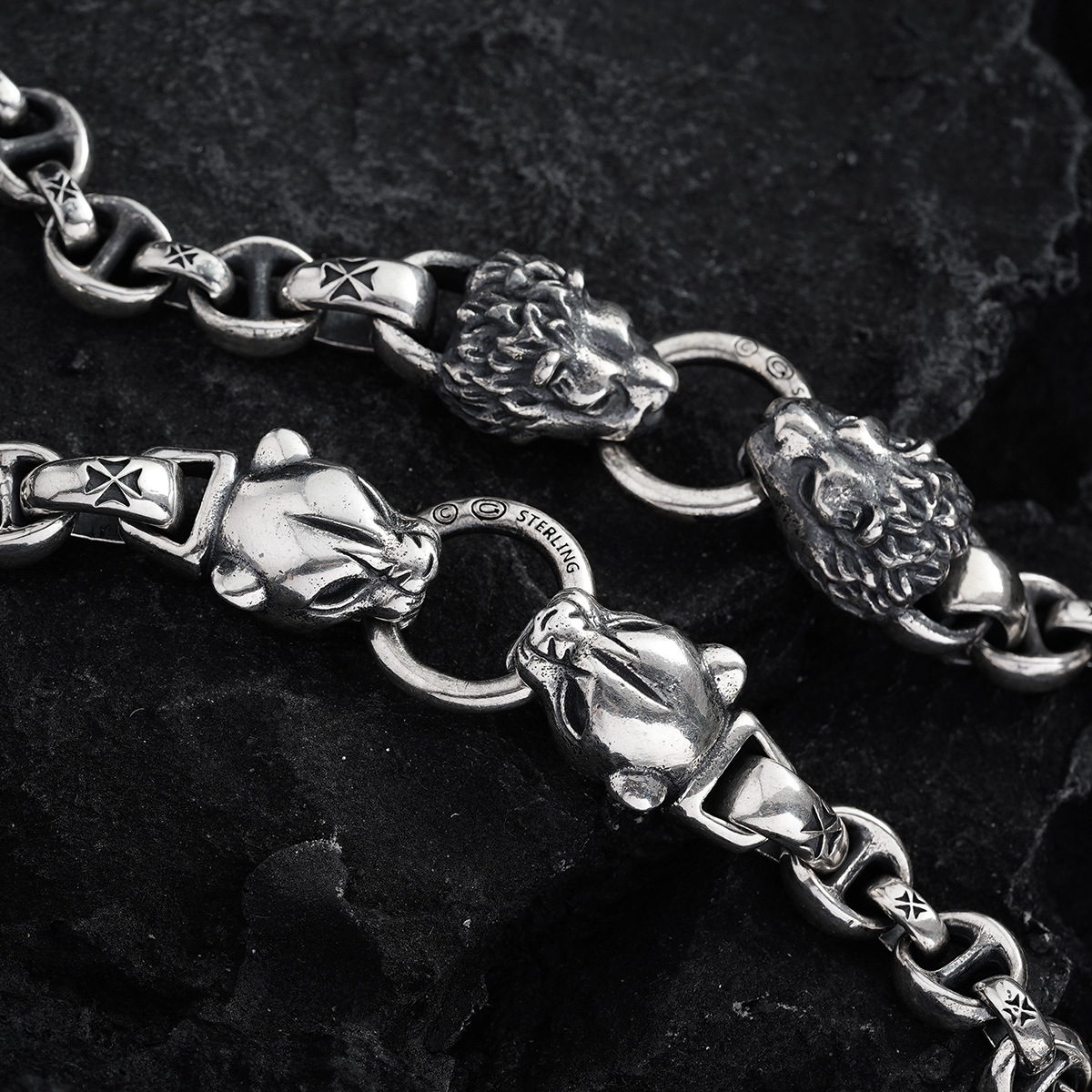 Chrome Hearts Cross Ring - Gothic 925 Sterling Silver Jewelry | David Studio