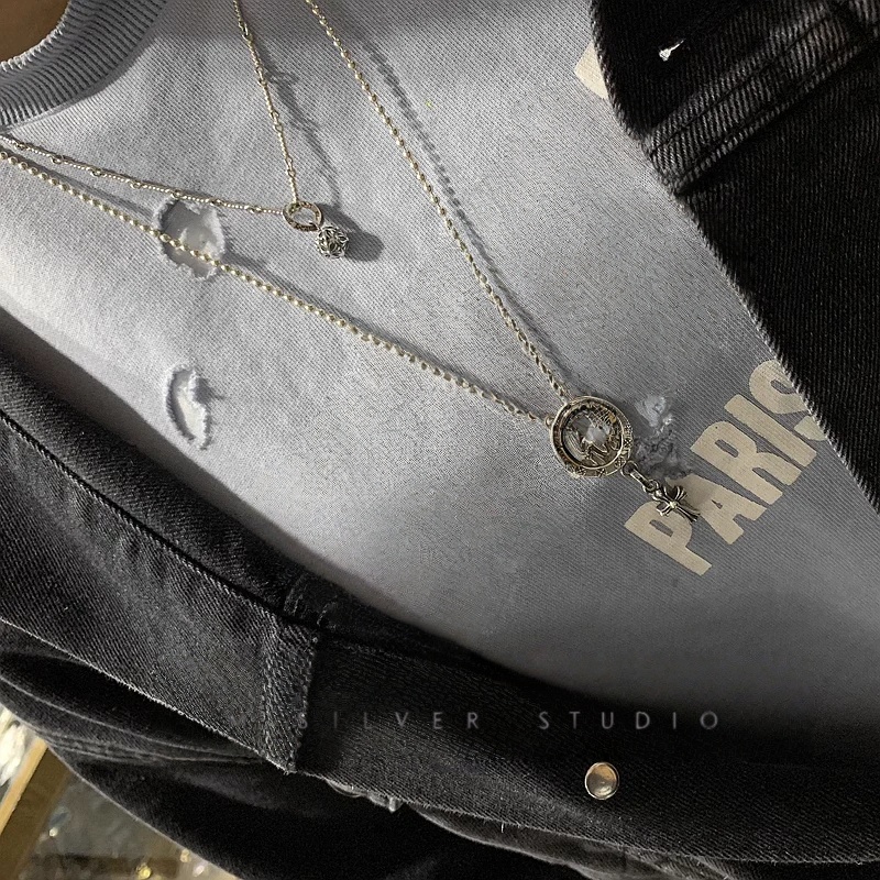 Chrome Hearts Cross Ring - Gothic 925 Sterling Silver Jewelry | David Studio