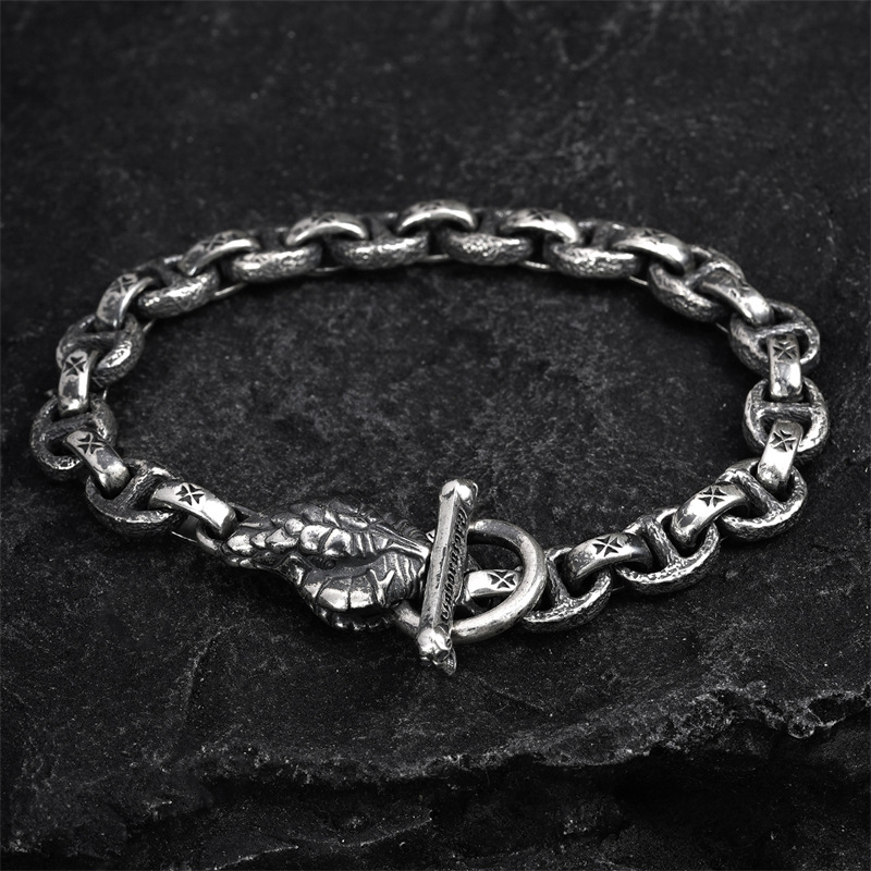 Chrome Hearts Cross Ring - Gothic 925 Sterling Silver Jewelry | David Studio