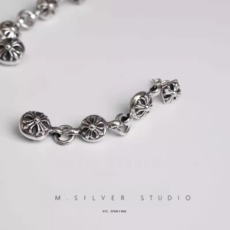 Chrome Hearts Cross Ring - Gothic 925 Sterling Silver Jewelry | David Studio